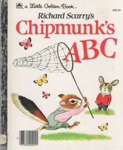 Կազմը Richard Scarry's Chipmunk's ABC